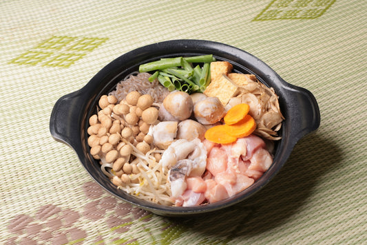 土居のいもたきセットのすべての具材がセット